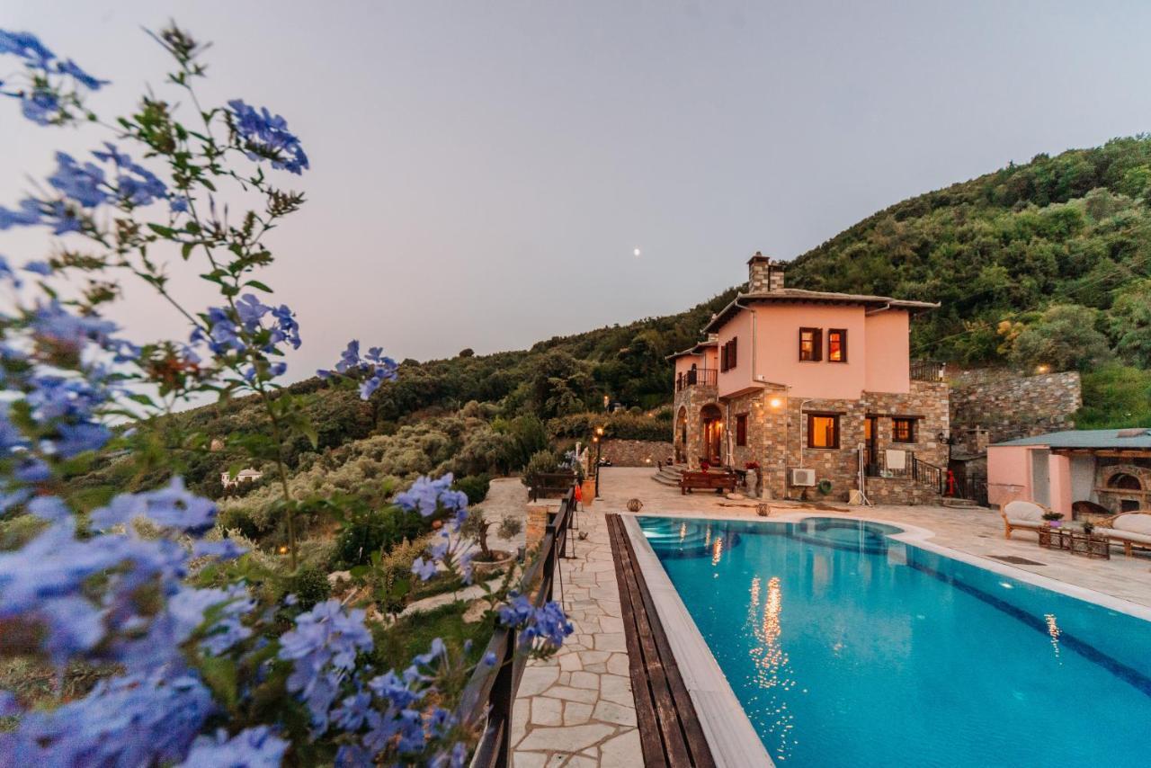 Elysian Luxury Villa Pelion Tsagkarada Eksteriør billede