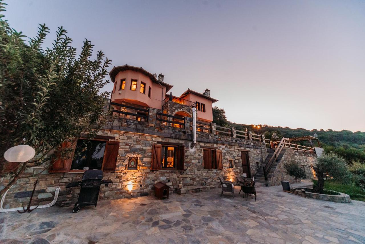 Elysian Luxury Villa Pelion Tsagkarada Eksteriør billede