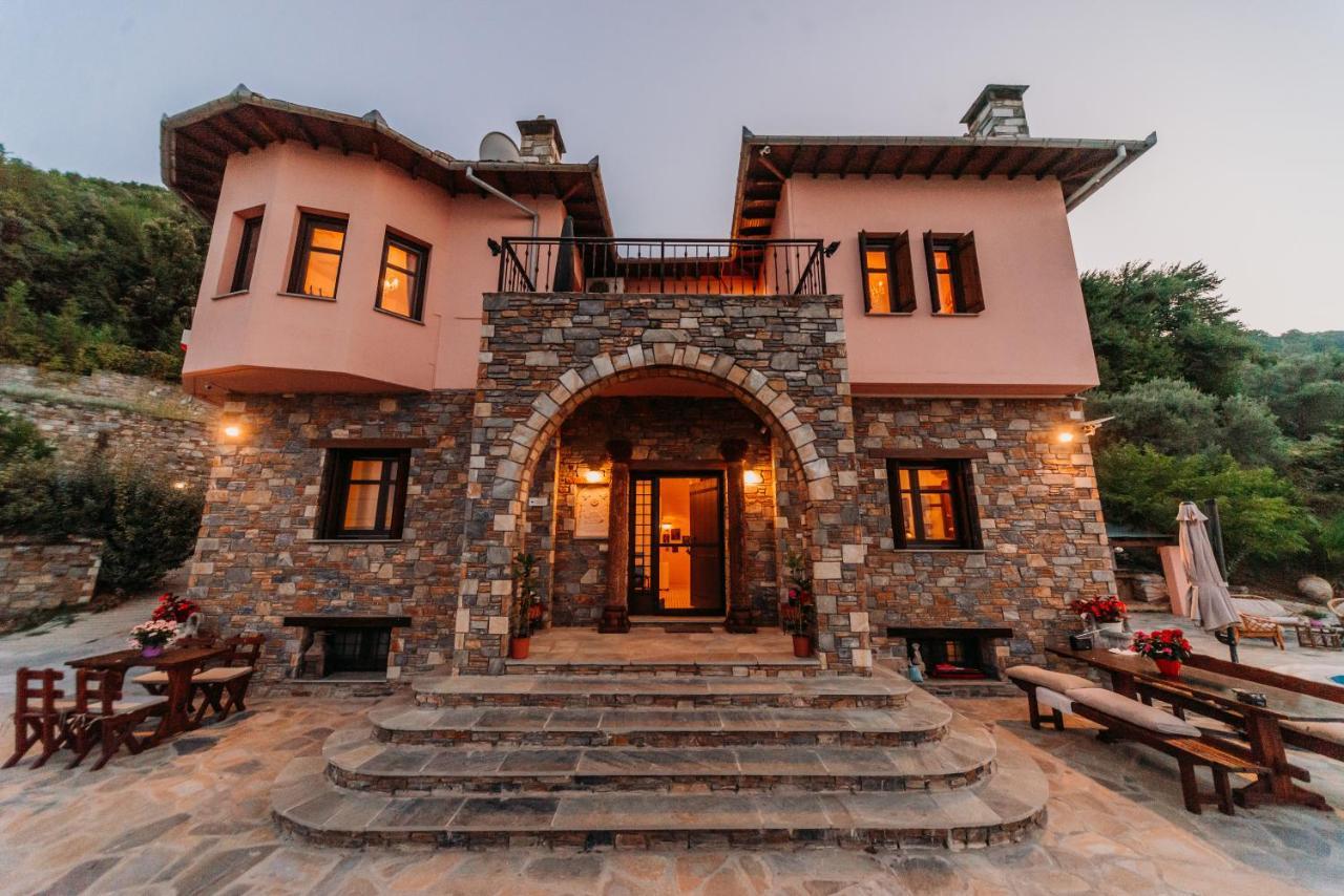 Elysian Luxury Villa Pelion Tsagkarada Eksteriør billede